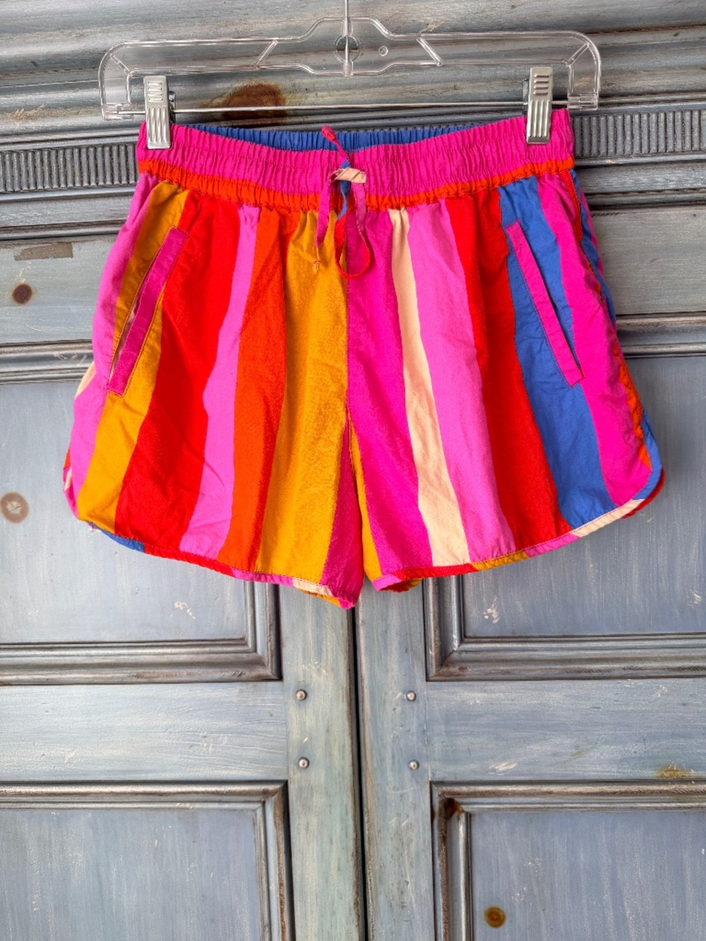 Sezane x Farm Rio Kurt Shorts Striped Size 36 - Picture 5 of 8